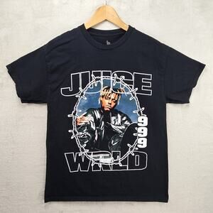 Juice WRLD 999 Club Shirt Mens Medium Black Death Race For Love Short Sleeve